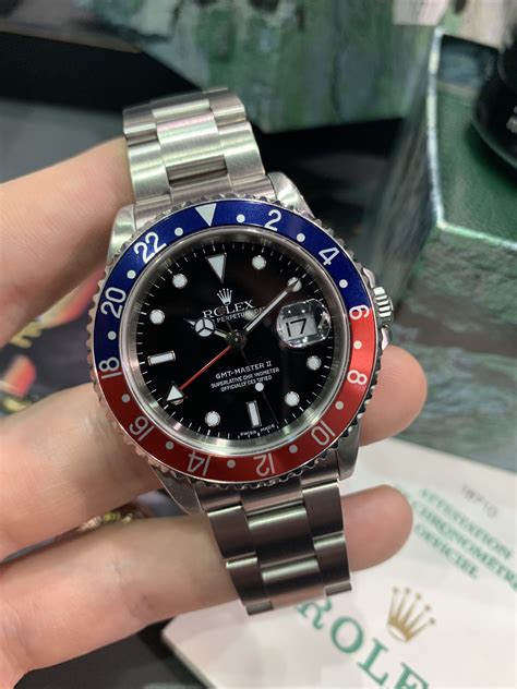 rolex gmt ii pepsi for sale|Rolex gmt master Pepsi bezel.